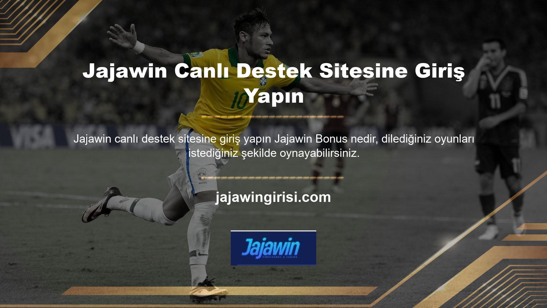 Jajawin sitesine üye olup hesabınıza para yatırdığınızda siteden yatırım ödülleri alabilirsiniz