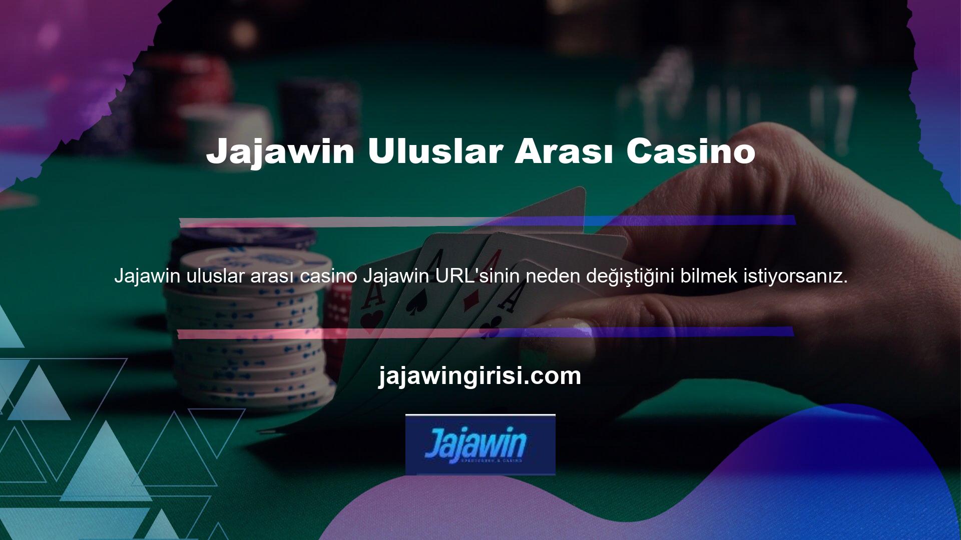 Türkiye'de faaliyet gösteren yerli ve uluslararası casino operatörlerinin giriş URL'lerini değiştirmeleri gerekebilir